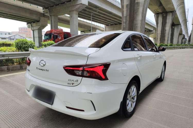 Used GAC Trumpchi GA4 2018 200T Automatic Luxury Edition Rear Right 45 Deg