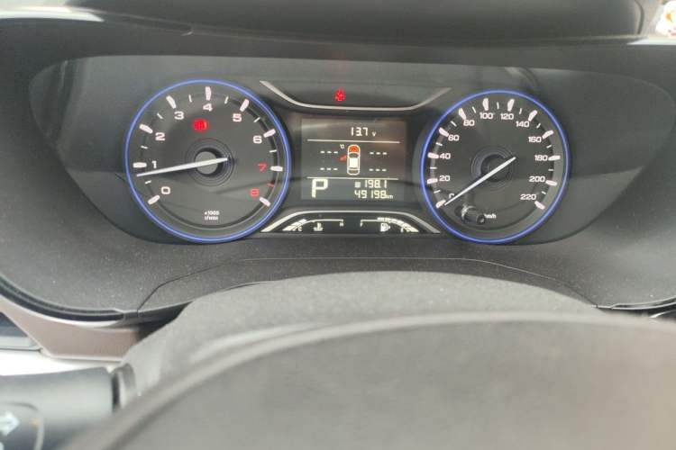 Used GAC Trumpchi GA4 2018 200T Automatic Luxury Edition Odometer Close Up
