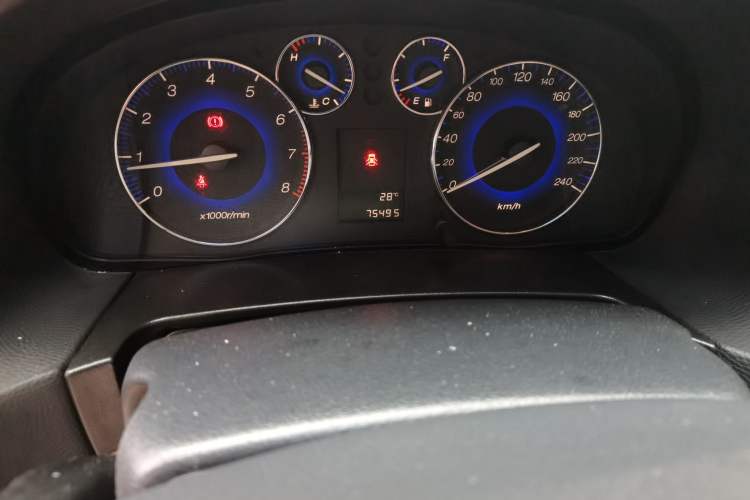 Used GAC Trumpchi GA5 2011 2.0L Manual Comfort Edition Odometer Close Up