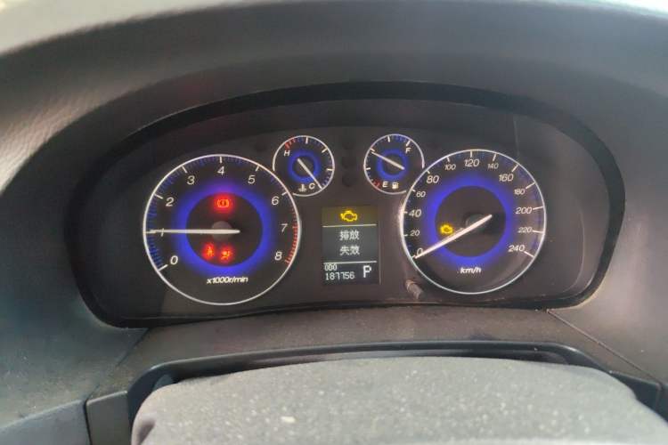 Used GAC Trumpchi GA5 2011 2.0L Automatic Elite Edition Instrument Cluster