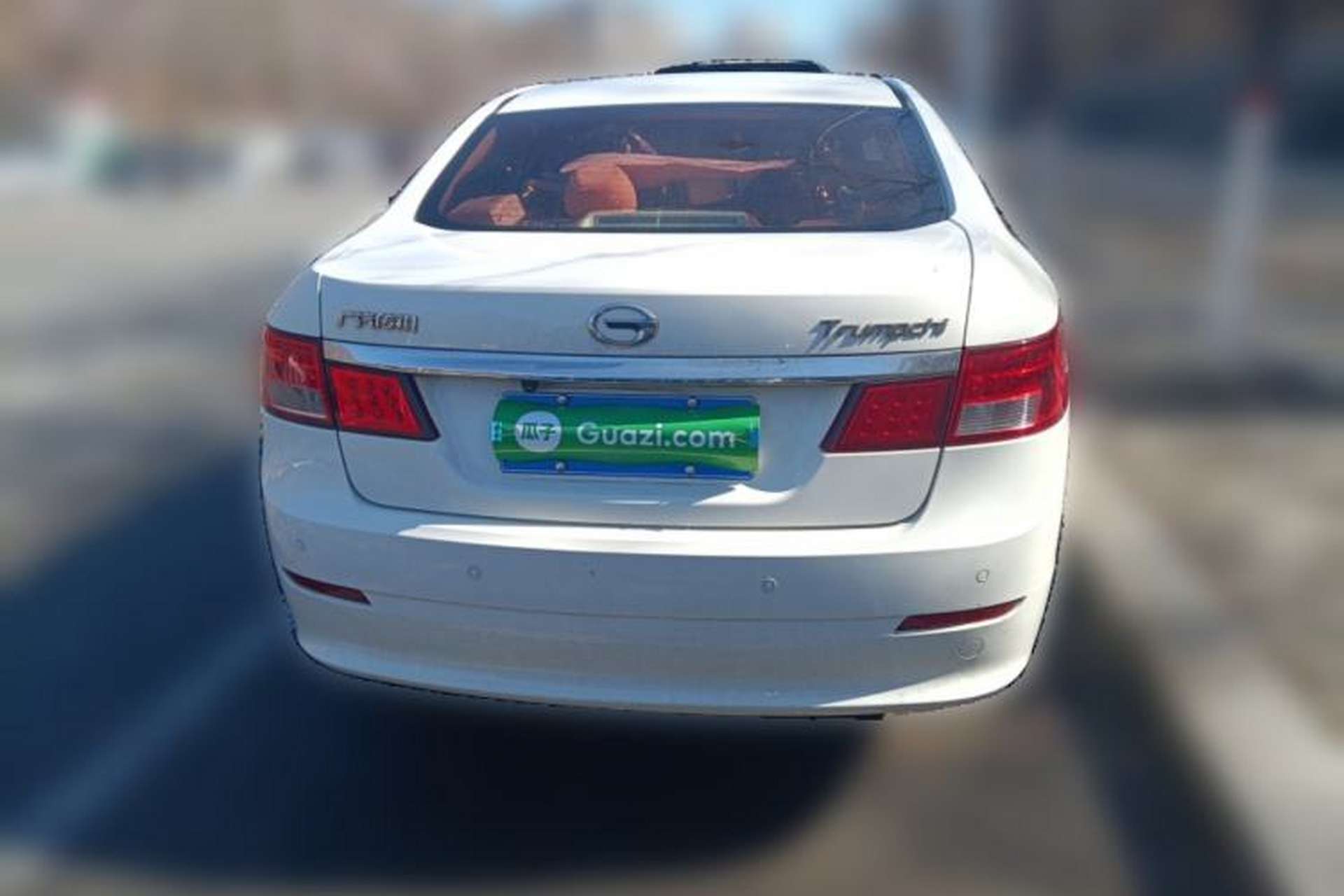 Used GAC Trumpchi GA5 2011 2.0L Automatic Luxury Edition Rear