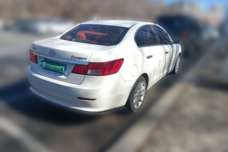 Used GAC Trumpchi GA5 2011 2.0L Automatic Luxury Edition Rear Right 45 Deg