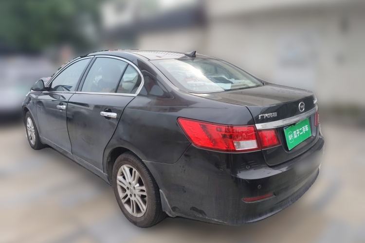 Used GAC Trumpchi GA5 2012 2.0L Automatic Elite Edition Rear Left 45 Deg