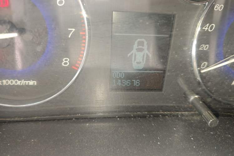Used GAC Trumpchi GA5 2012 1.8L Manual Elite Model Odometer Close Up