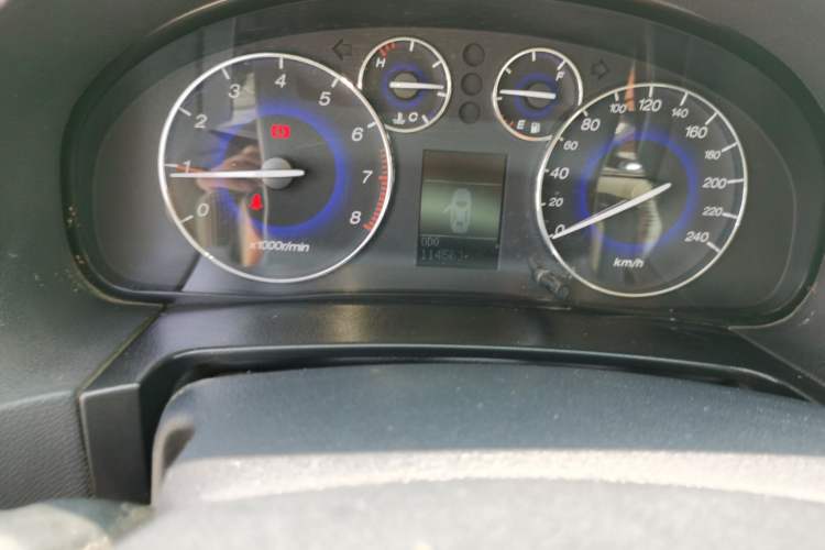 Used GAC Trumpchi GA5 2012 1.8L Manual Elite Model Odometer Close Up