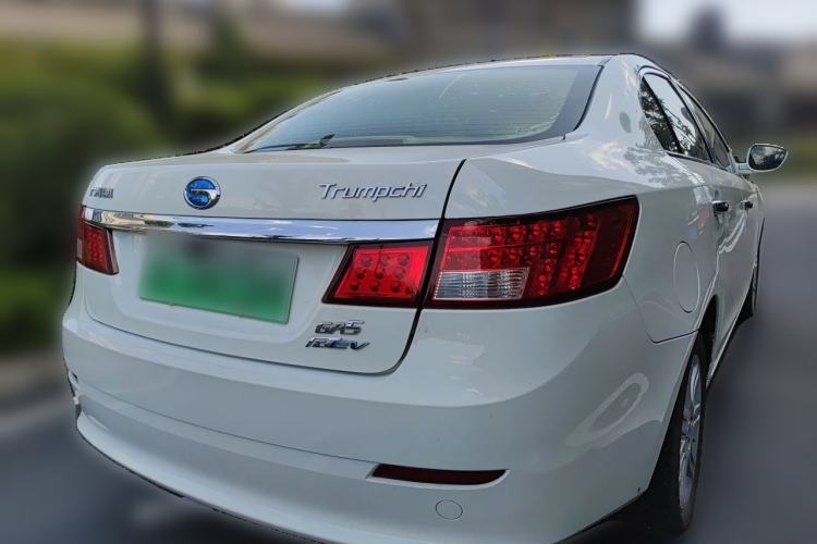 Used GAC Trumpchi GA5 New Energy 2015 Range-Extended Luxury Edition Rear Right 45 Deg