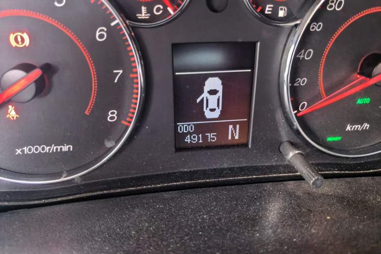 Used GAC Trumpchi GA5 New Energy 2016 PHEV Deluxe Edition Odometer Close Up