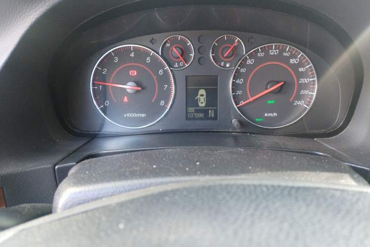 Used GAC Trumpchi GA5 New Energy 2016 PHEV Elite Edition Odometer Close Up
