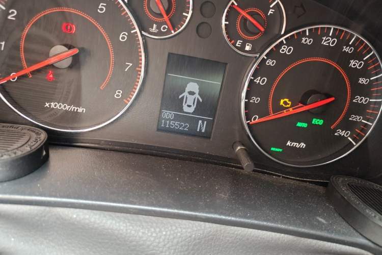 Used GAC Trumpchi GA5 New Energy 2016 PHEV Elite Edition Odometer Close Up
