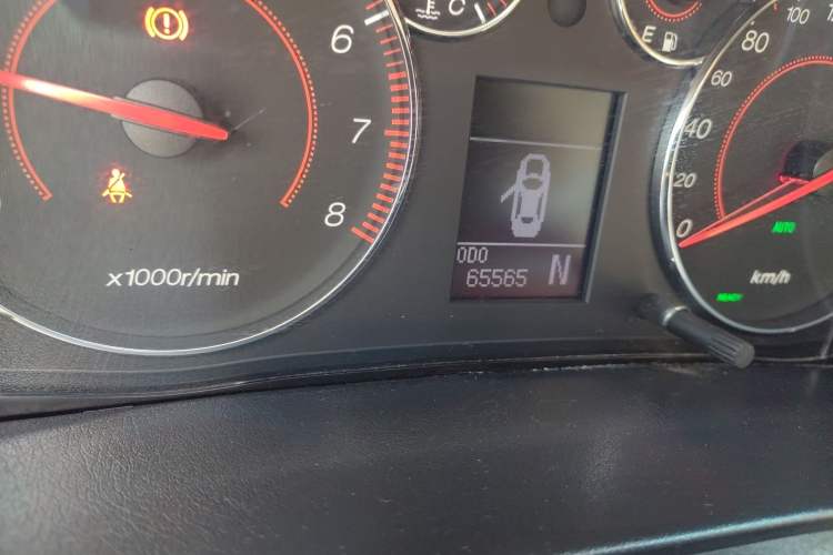 Used GAC Trumpchi GA5 New Energy 2016 PHEV Elite Edition Odometer Close Up