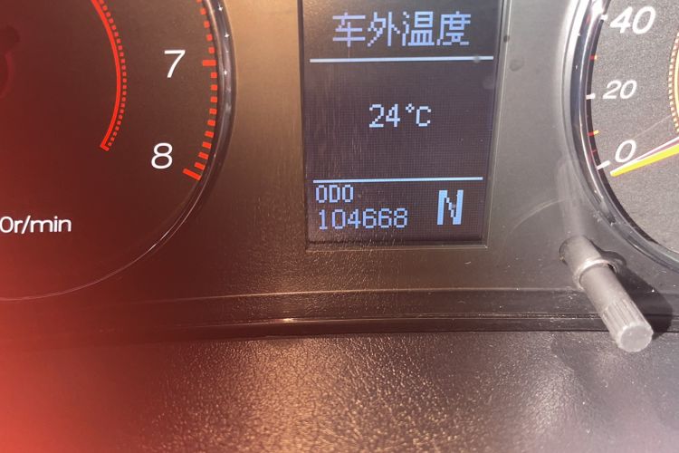 Used GAC Trumpchi GA5 New Energy 2016 PHEV Elite Edition Odometer Close Up