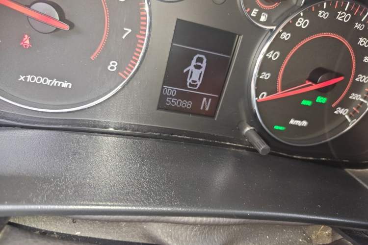 Used GAC Trumpchi GA5 New Energy 2016 PHEV Elite Edition Odometer Close Up