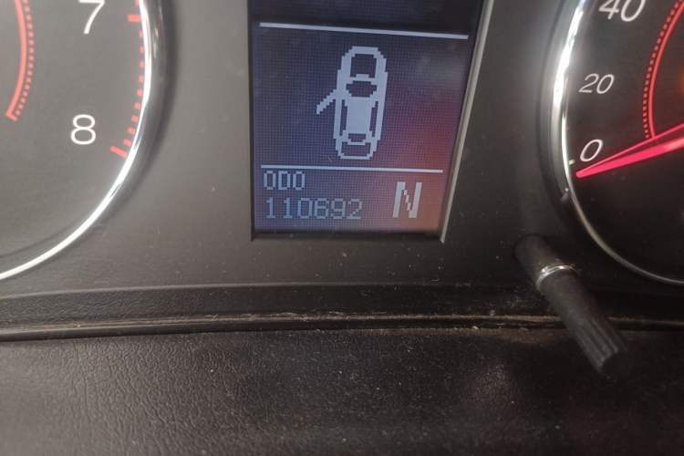 Used GAC Trumpchi GA5 New Energy 2016 PHEV Elite Edition Odometer Close Up