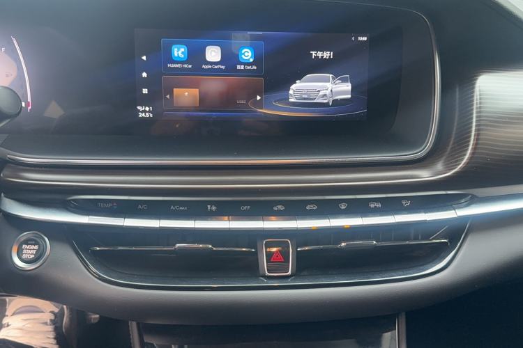 Used GAC Trumpchi GA6 2022 270T Automatic Elite Edition Audio And AC Panel