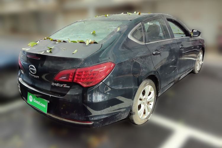 Used GAC Trumpchi GA6 2015 1.8T DCT Elite Model Rear Right 45 Deg