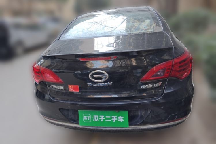 Used GAC Trumpchi GA6 2015 1.6T Manual Comfort Model Rear