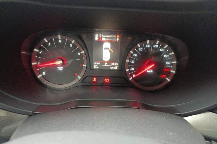Used GAC Trumpchi GA6 2015 1.8T DCT Luxury Navigation Model Odometer Close Up