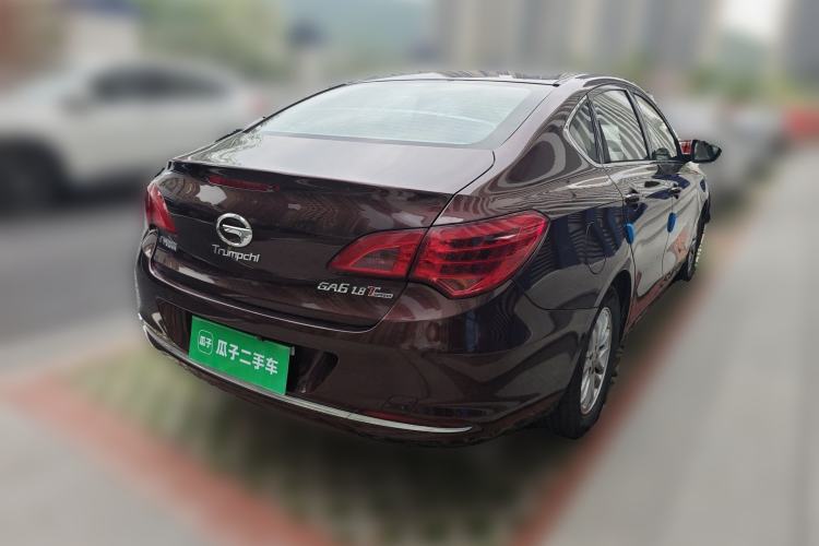 Used GAC Trumpchi GA6 2015 1.8T DCT Comfort Model Rear Right 45 Deg