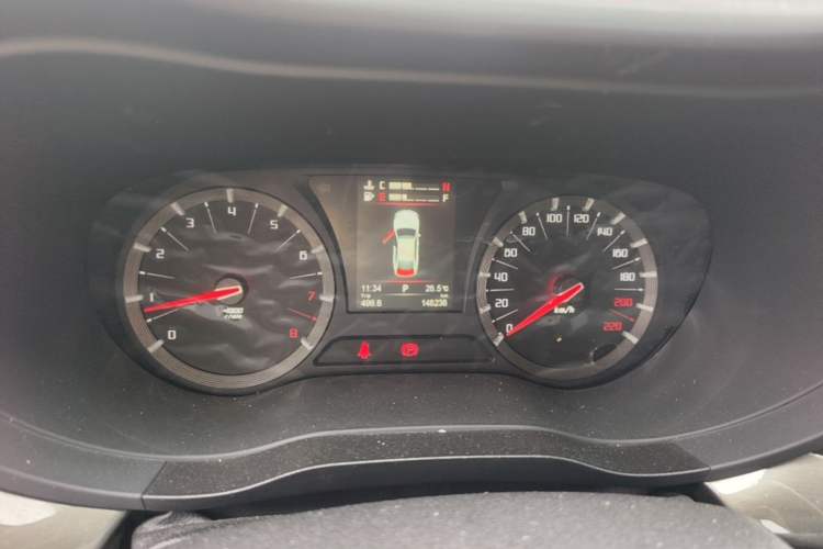 Used GAC Trumpchi GA6 2015 1.8T DCT Luxury Navigation Model Instrument Cluster