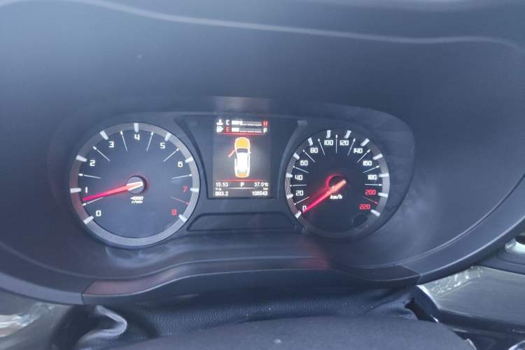 Used GAC Trumpchi GA6 2015 1.8T DCT Luxury Navigation Model Instrument Cluster