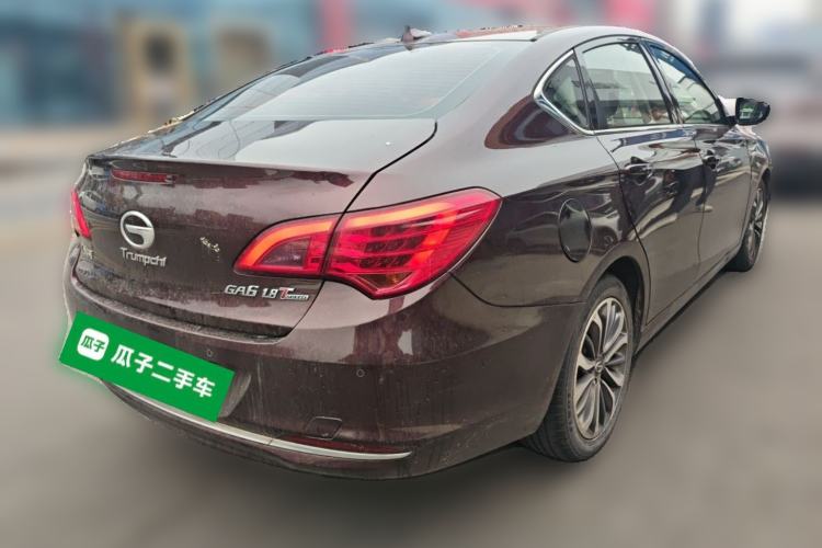 Used GAC Trumpchi GA6 2015 1.8T DCT Luxury Smart Model Rear Right 45 Deg