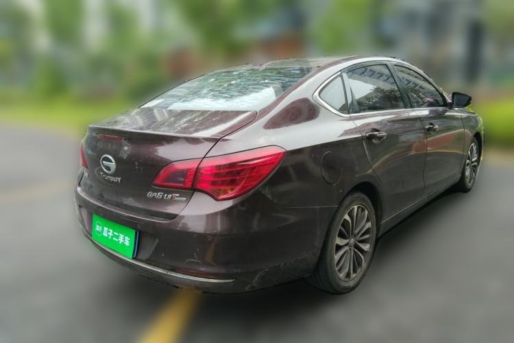 Used GAC Trumpchi GA6 2015 1.8T DCT Luxury Navigation Model Rear Right 45 Deg