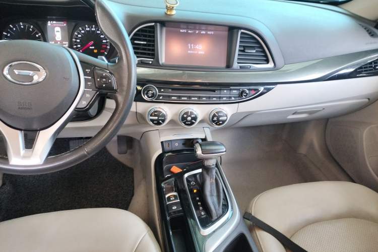 Used GAC Trumpchi GA6 2015 1.8T DCT Luxury Navigation Model Audio And AC Panel