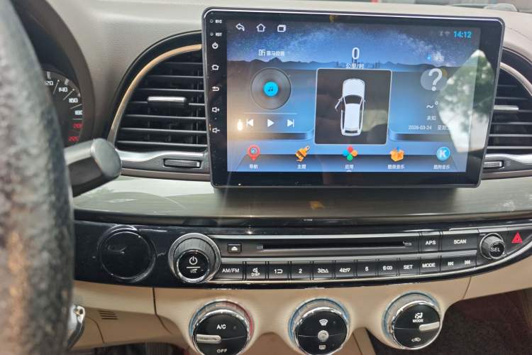 Used GAC Trumpchi GA6 2015 1.8T DCT Comfort Model Audio And AC Panel