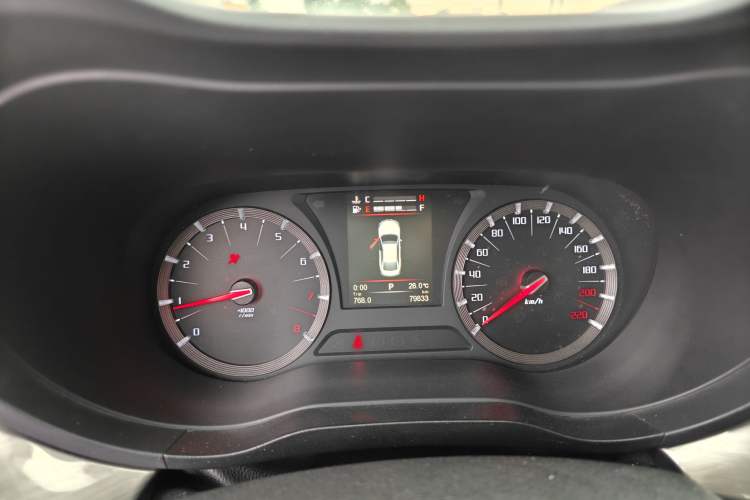 Used GAC Trumpchi GA6 2016 235T DCT Luxury Edition Odometer Close Up