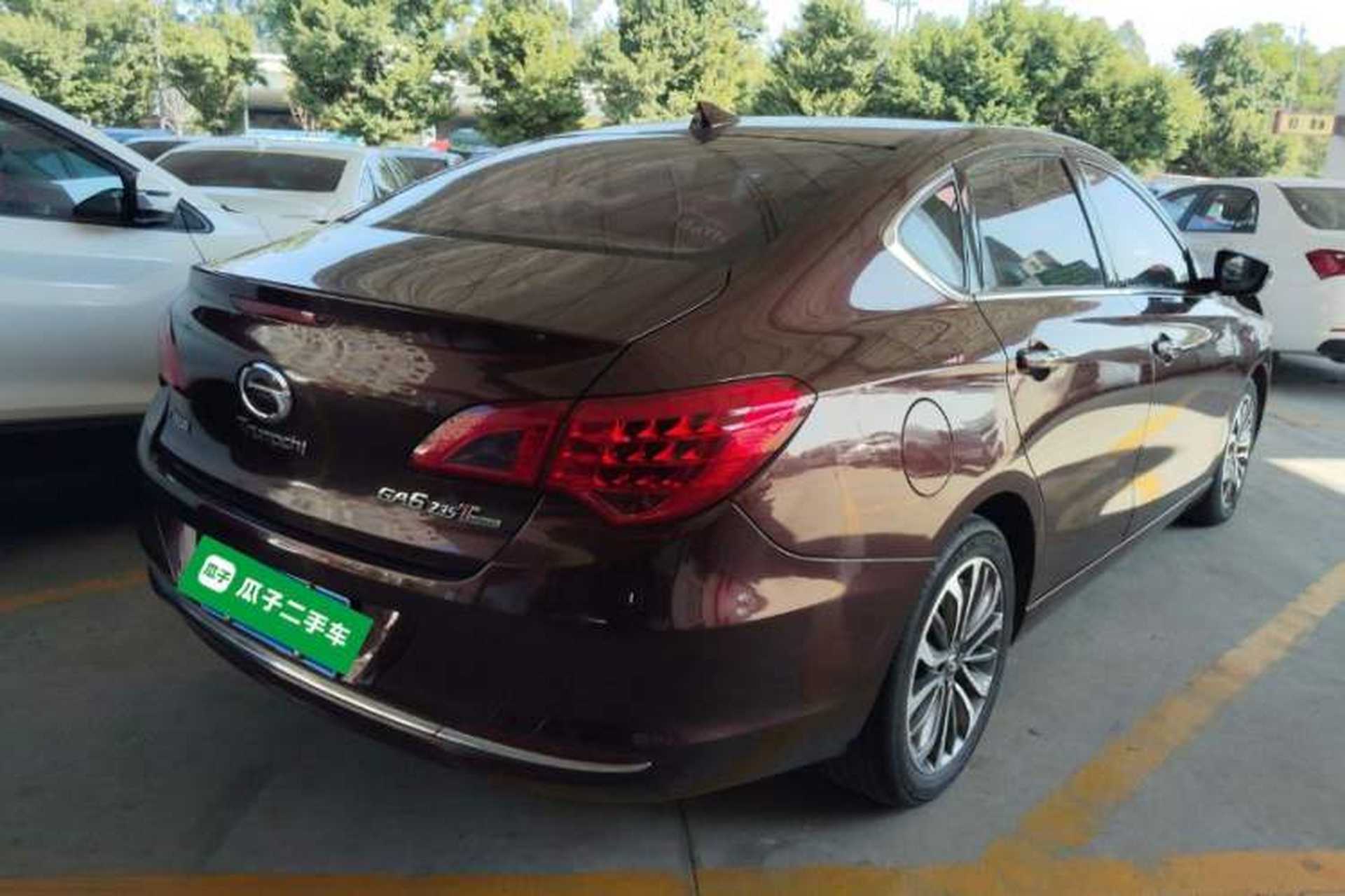 Used GAC Trumpchi GA6 2016 235T DCT Luxury Edition Rear Right 45 Deg