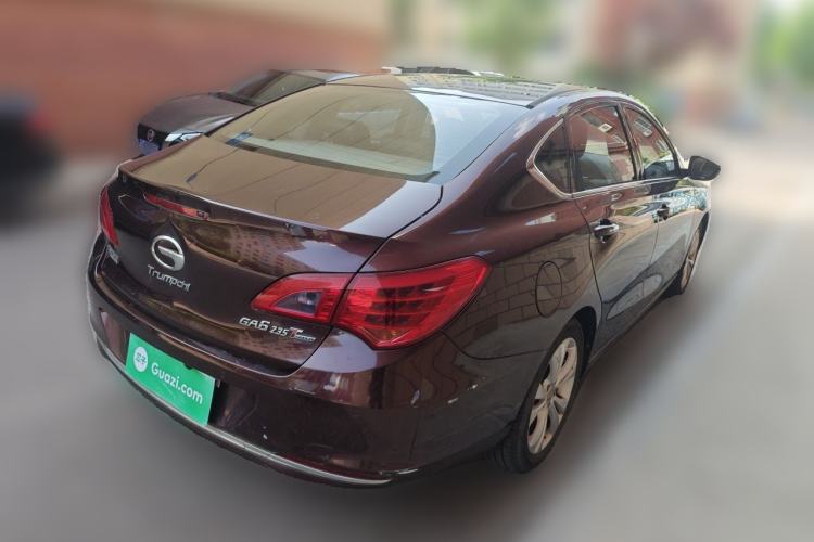 Used GAC Trumpchi GA6 2016 235T DCT Elite Edition Rear Right 45 Deg