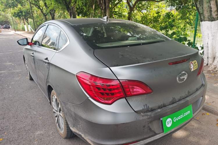 Used GAC Trumpchi GA6 2016 235T DCT Luxury Edition Rear Left 45 Deg