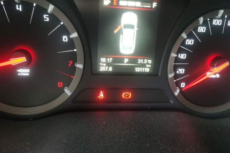 Used GAC Trumpchi GA6 2016 235T DCT Luxury Edition Odometer Close Up