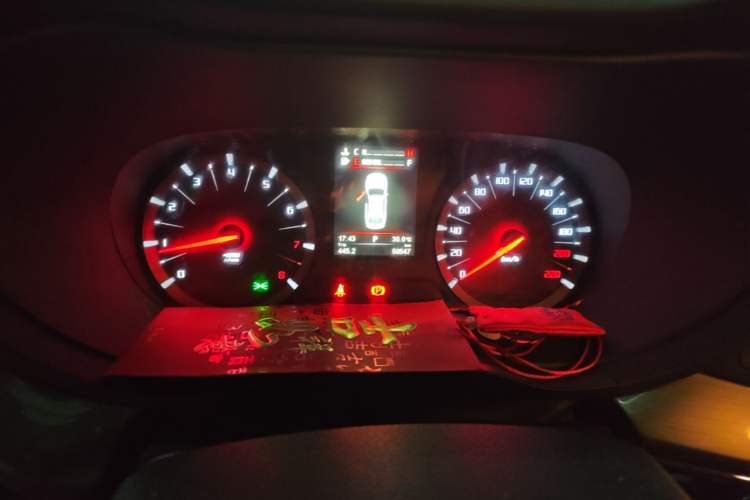 Used GAC Trumpchi GA6 2016 235T DCT Luxury Edition Odometer Close Up