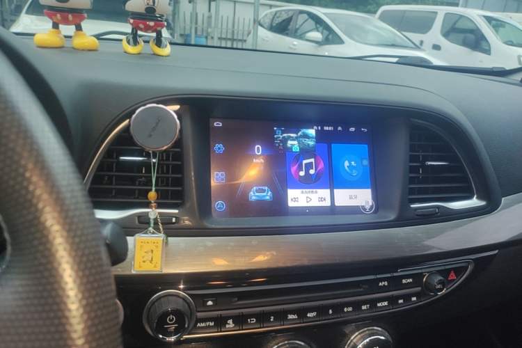 Used GAC Trumpchi GA6 2016 235T DCT Elite Edition Audio And AC Panel