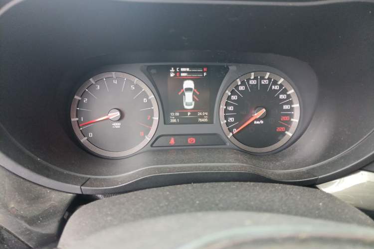 Used GAC Trumpchi GA6 2016 235T DCT Luxury Edition Odometer Close Up