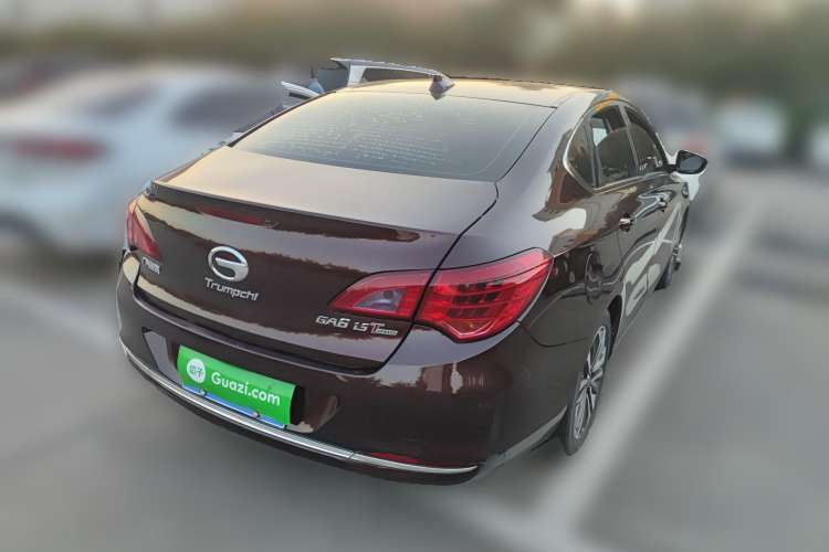 Used GAC Trumpchi GA6 2016 235T DCT Luxury Edition Rear Right 45 Deg