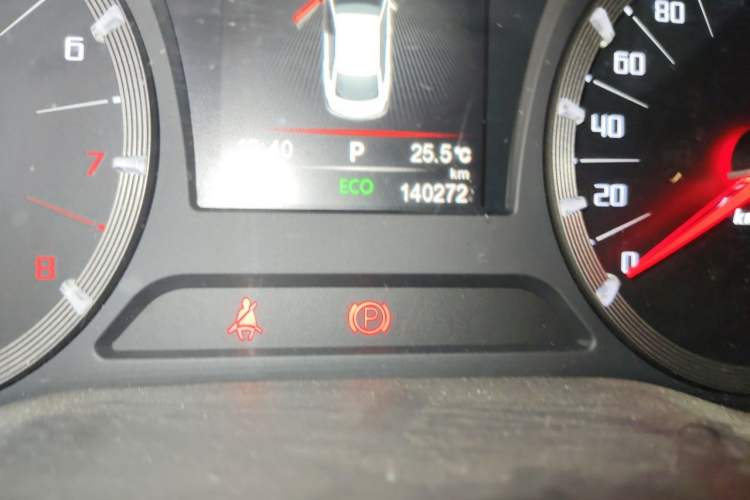 Used GAC Trumpchi GA6 2016 235T DCT Luxury Edition Odometer Close Up