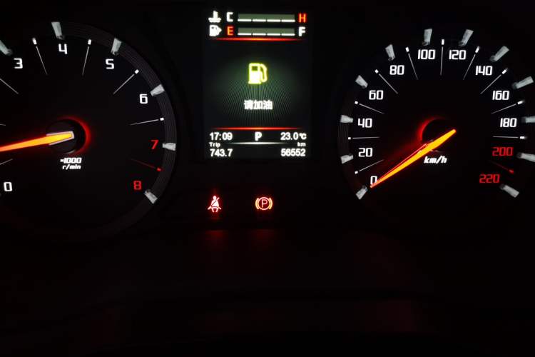 Used GAC Trumpchi GA6 2016 235T DCT Luxury Edition Odometer Close Up
