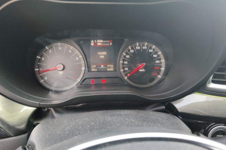 Used GAC Trumpchi GA6 2016 235T DCT Luxury Edition Odometer Close Up