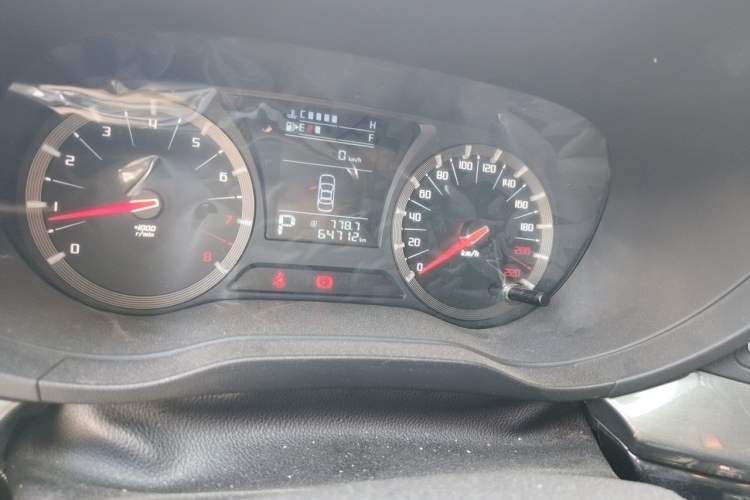 Used GAC Trumpchi GA6 2016 235T DCT Elite Edition Odometer Close Up