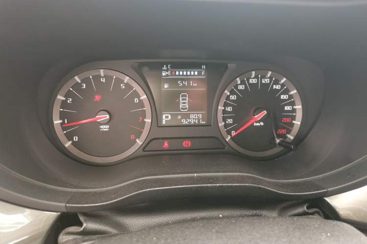 Used GAC Trumpchi GA6 2016 235T DCT Elite Edition Odometer Close Up