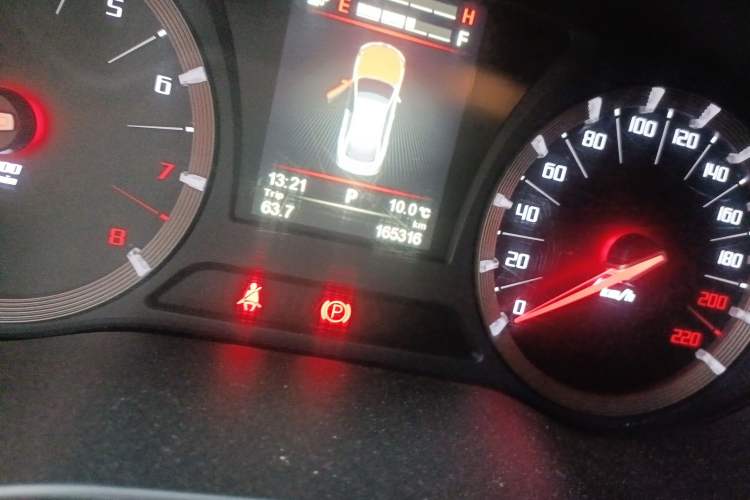 Used GAC Trumpchi GA6 2016 235T DCT Luxury Edition Odometer Close Up