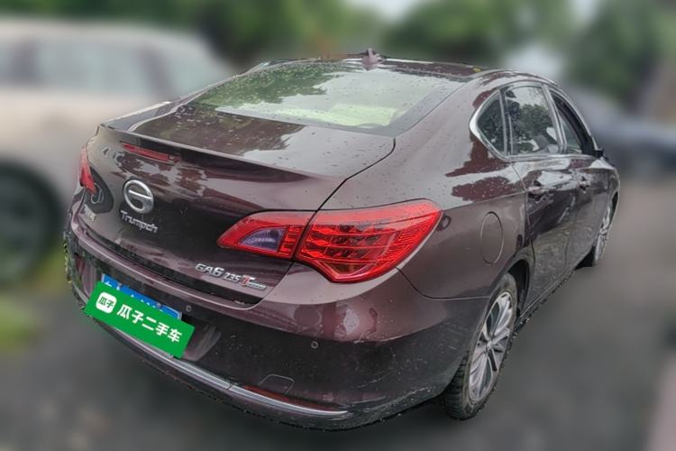 Used GAC Trumpchi GA6 2016 235T DCT Luxury Edition Rear Right 45 Deg