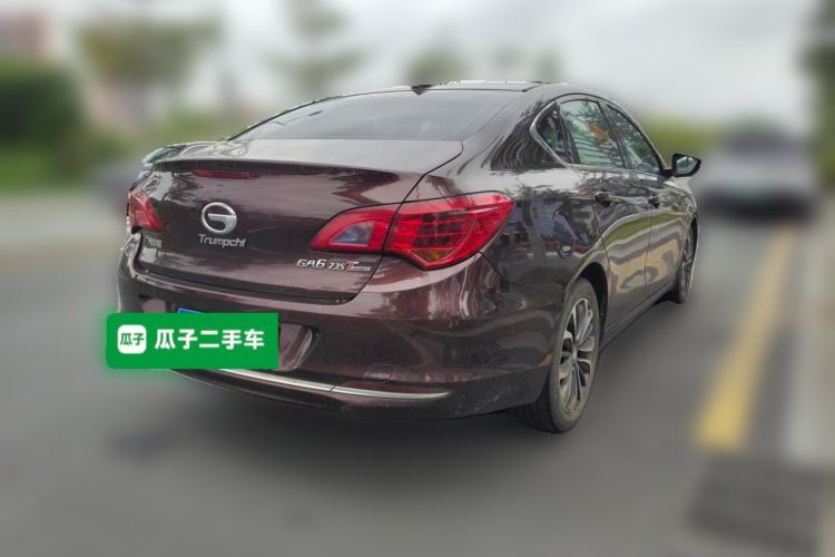 Used GAC Trumpchi GA6 2016 235T DCT Luxury Edition Rear Right 45 Deg