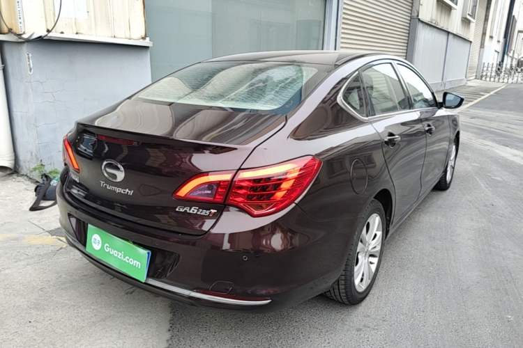 Used GAC Trumpchi GA6 2016 235T Manual Elite Edition Rear Right 45 Deg