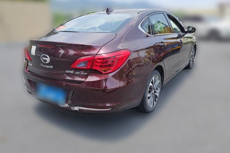 Used GAC Trumpchi GA6 2016 235T DCT Luxury Edition Rear Right 45 Deg