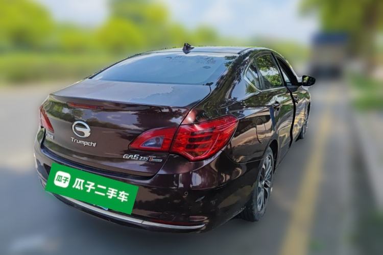 Used GAC Trumpchi GA6 2016 235T DCT Luxury Edition Rear Right 45 Deg