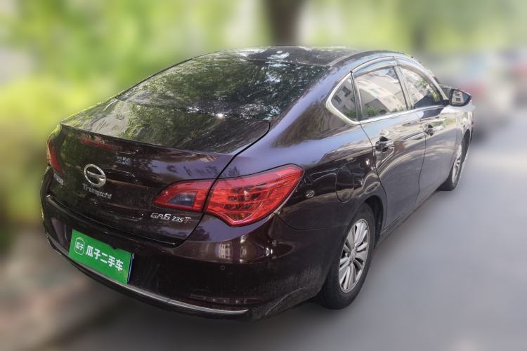 Used GAC Trumpchi GA6 2016 235T Manual Comfort Edition Rear Right 45 Deg
