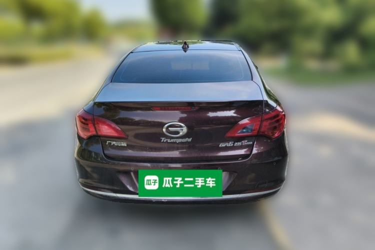 Used GAC Trumpchi GA6 2016 235T DCT Luxury Edition Rear